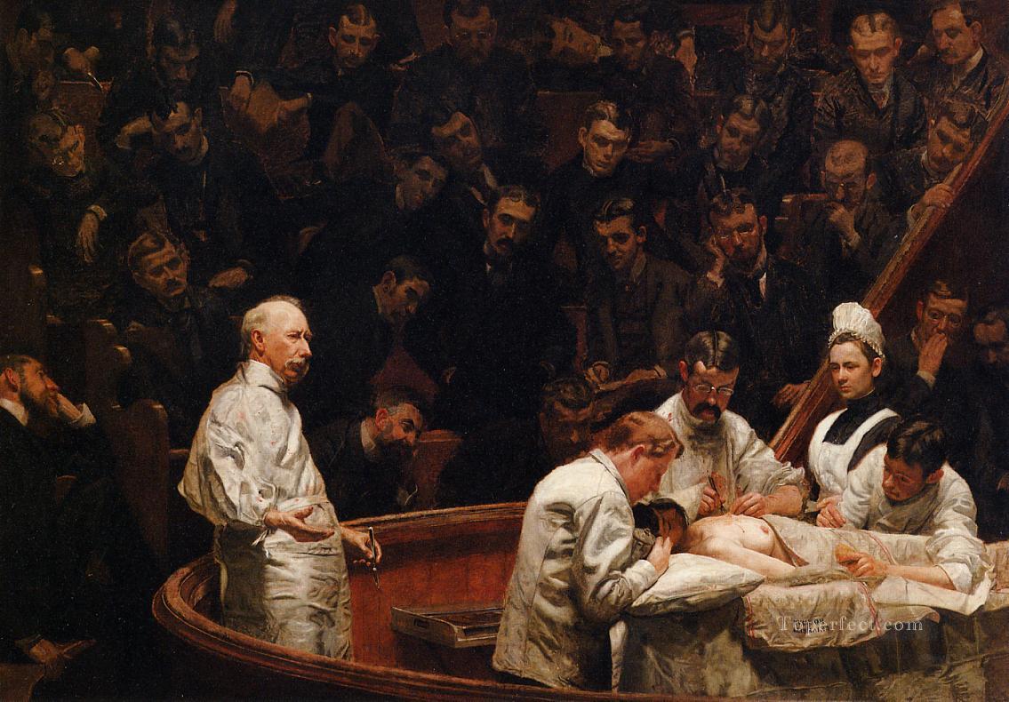 The Agnew Clinic Realism Thomas Eakins Oil Paintings